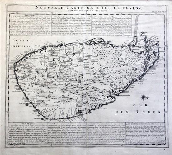 Henricus Hondius Map of Braziliae, overall 17 x 19.5in.